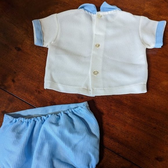 50% OFF Appraised Value - Vintage Toddlers 2-Piece Summer Outfit – c Mid 1970s - Picture 4 of 7